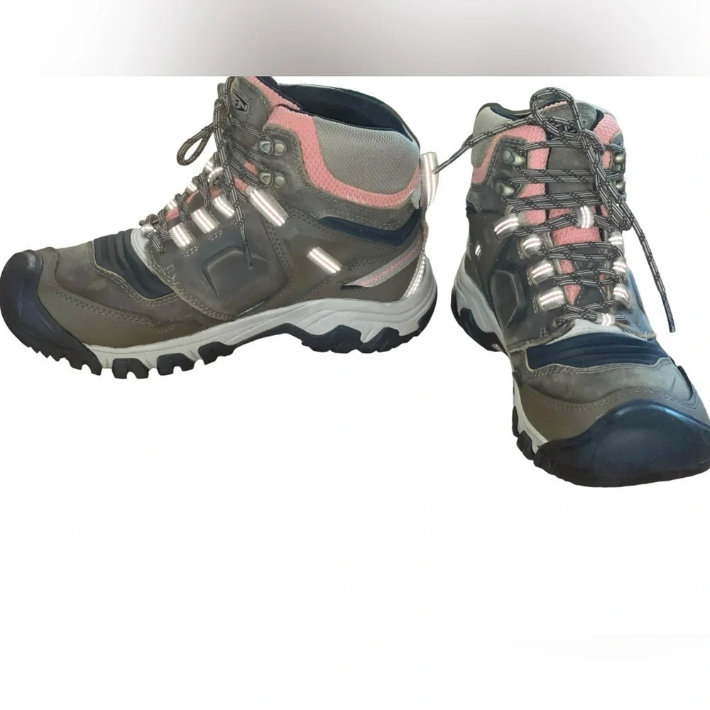 New w/box Keen women’s Ridge flex mid height boots. Size 9.5 - Picture 1 of 13